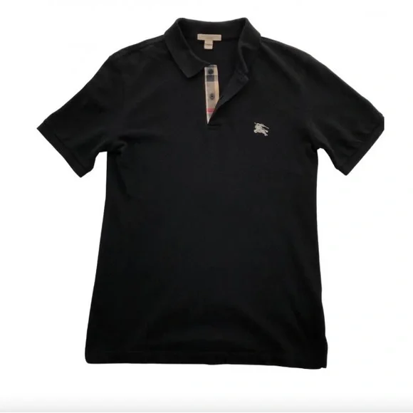 Burberry Brit Men's Medium Black Polo Shirt